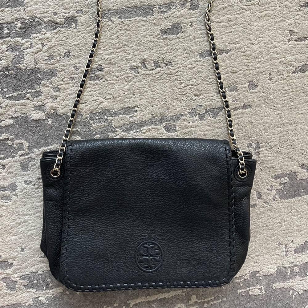 Large Tory burch whipstitch purse - Picture 2 of 7